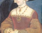 小汉斯荷尔拜因 - Portrait of Jane Seymour